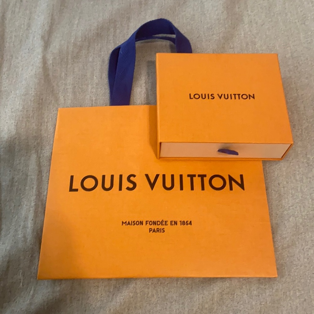 Authentic Louis Vuitton small shopping bag and box